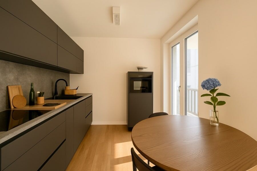 East Side Gallery: ready to move, luxury 2 room with 2 balconies for sale - Bild