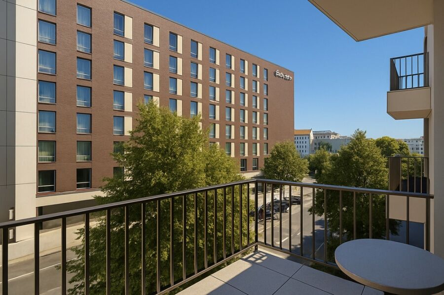 East Side Gallery: ready to move, luxury 2 room with 2 balconies for sale - Bild