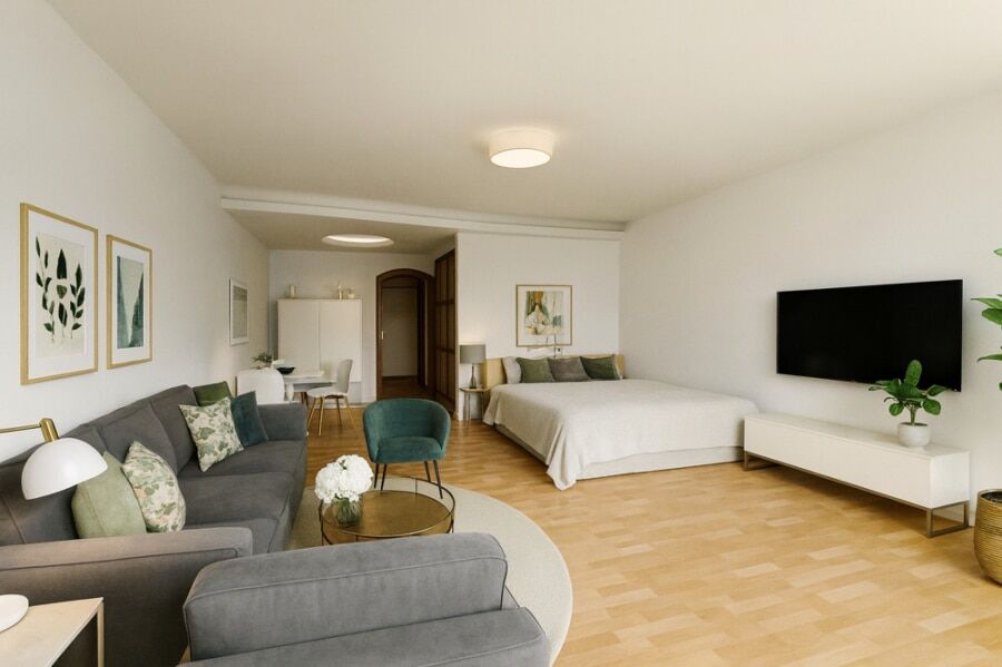 Bright studio with terrace and direct garden access in the heart of Wilmersdorf - Cover photo