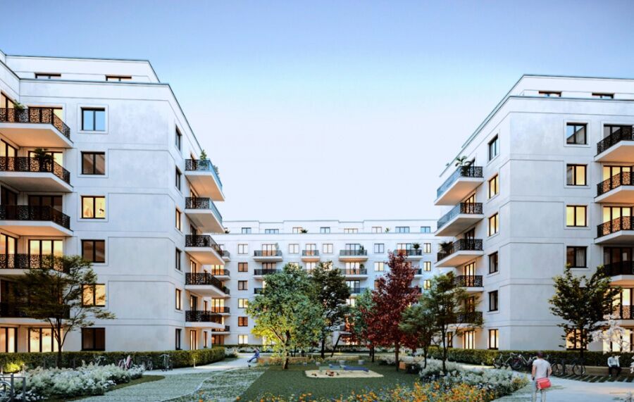 Brand new! 2 room apartment with large terrace in the centre of Berlin - Bild