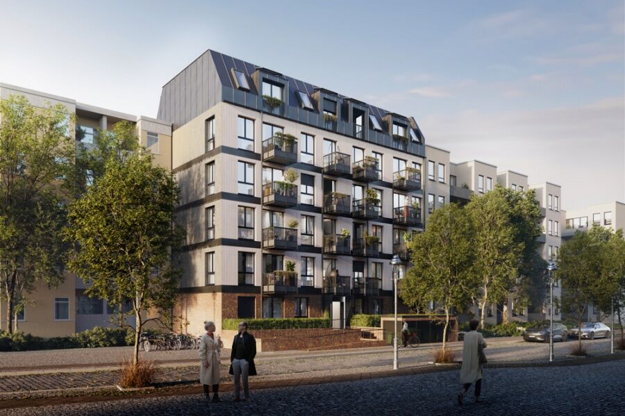 Urban Living Above the Rooftops - Spacious 5-Room Penthouse with Two Balconies in Alt-Treptow - Bild