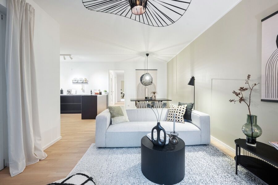 Brand-New 3-Room Luxury Apartment with Spacious Terrace in Prime Location - Bild