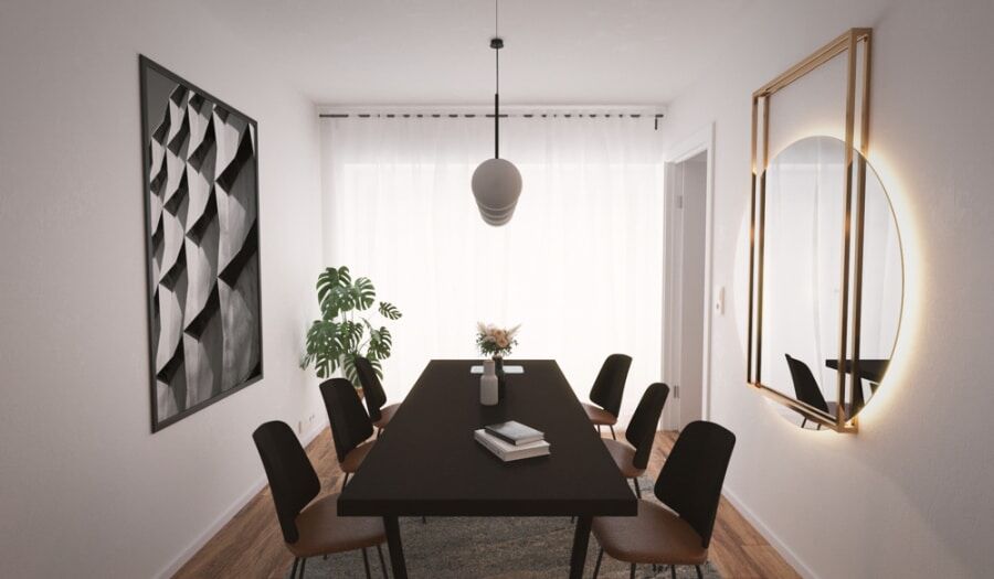 Next to Humannplatz - Prenzlauer Berg! Brand-new 3-room apartment with spacious balcony - Essbereich