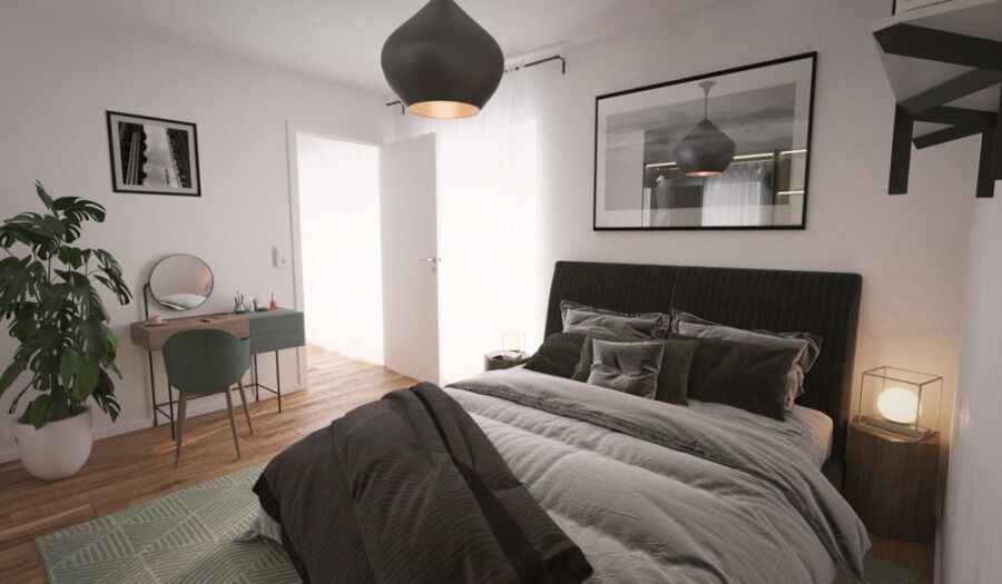 Next to Humannplatz - Prenzlauer Berg! Brand-new 3-room apartment with spacious balcony - Schlafen