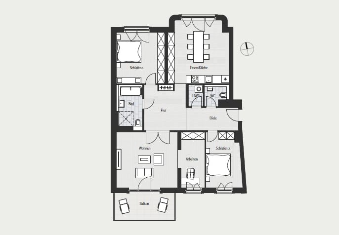 Prestige 4 bedroom apartment in the best location of Schöneberg for sale - Cover photo