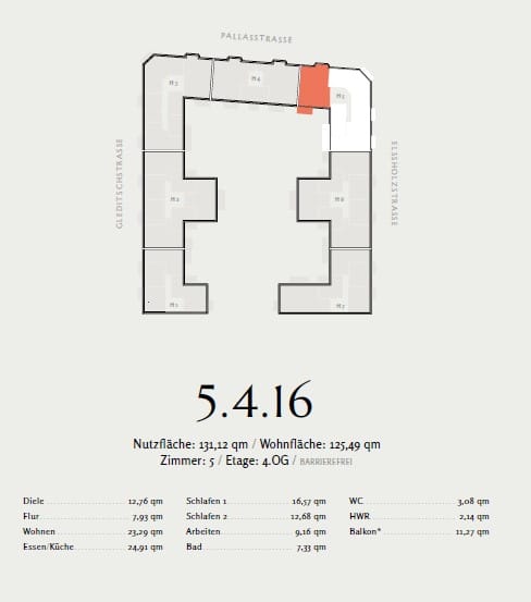 Prestige 4 bedroom apartment in the best location of Schöneberg for sale - Bild