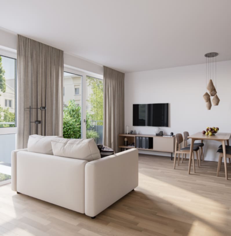 Strategic location: 2 bedroom apartment with balcony for sale - Bild