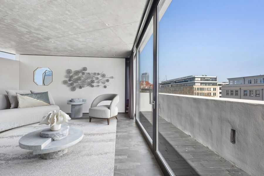 Mitte: Prestigious Penthouse on 3 floors with panoramic Terrace & wintergarden next to Alexanderplatz - Bild